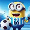 Funny Minion Messi Diamond Painting
