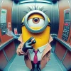 Funny Minion Tylor Durden Diamond Painting