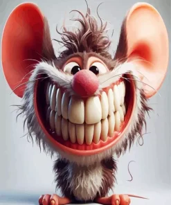 Funny Mouse Diamond Painting