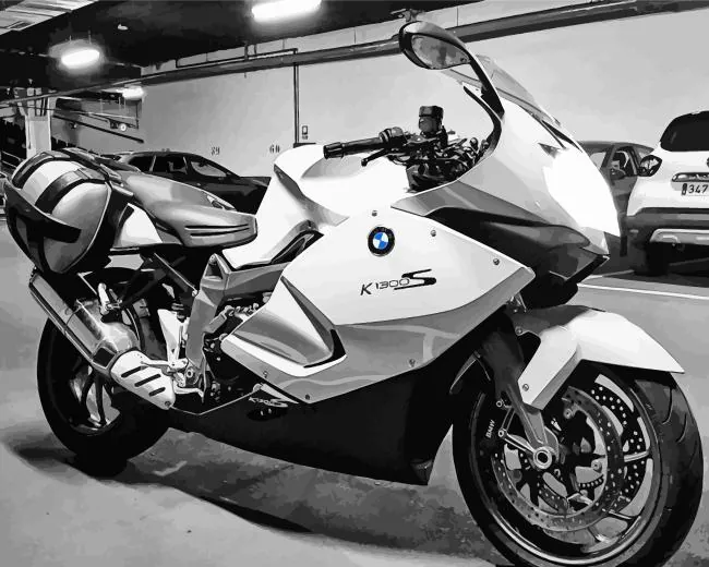 k1300s BMW motorcycle Diamond By Numbers K1300s BMW Motorcycle Diamond Painting