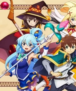 Konosuba Anime Diamond Painting