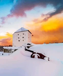 Kristiansten Fortress Diamond Painting