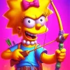 Lisa Simpson Diamond Painting