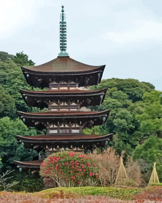 yamaguchi kozan park Diamond By Numbers Yamaguchi Kozan Park Diamond Painting