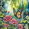 Butterfly Garden Diamond Painting