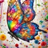 Fantasy Colorful Butterfly Diamond Painting