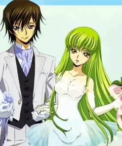 Lelouch X CC Wedding Diamond Painting