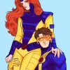 Scott Summers And Madelyne Pryor Diamond Painting