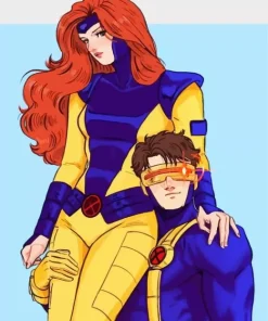 Scott Summers And Madelyne Pryor Diamond Painting