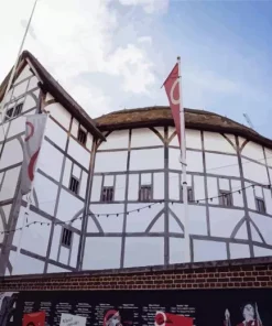 Shakespeares Theatre Globe Diamond Painting