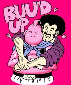 Buu And Mr Satan Diamond Painting
