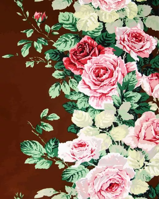 cabbage roses Diamond Paintings Cabbage Roses Diamond Painting