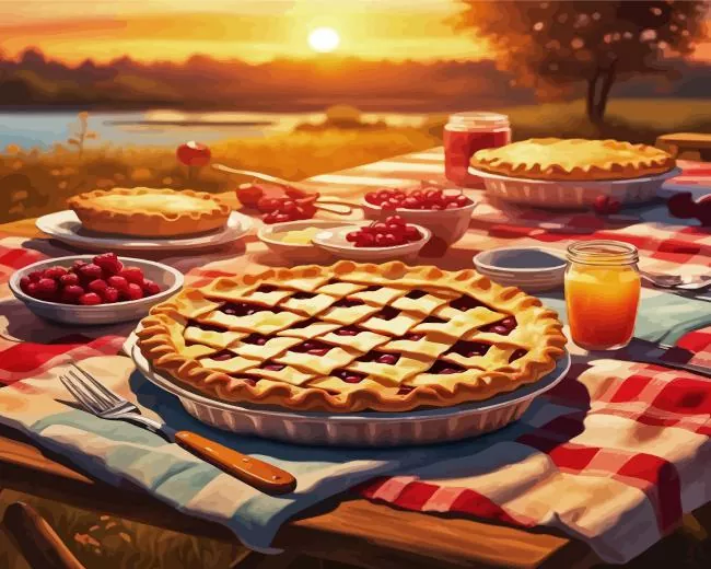 french picnic Diamond Paintings French Picnic Diamond Painting