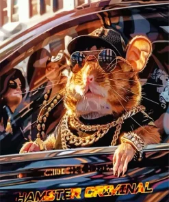 Gangster Mouse Diamond Painting