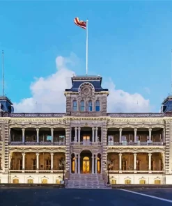 Hawaii Iolani Palace Diamond Painting