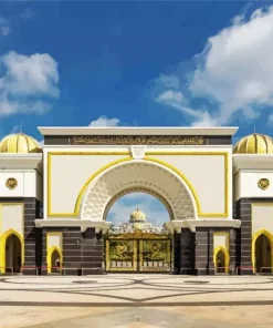 Istana Negara Malaysia Palace Diamond Painting