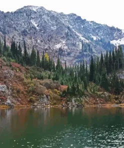 Lone Lake Diamond Painting