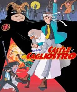 Lupin The Third The Castle Of Cagliostro Diamond Painting