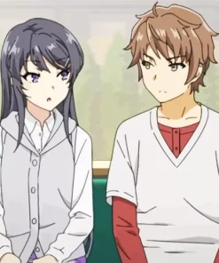 Mai And Sakuta Diamond Painting