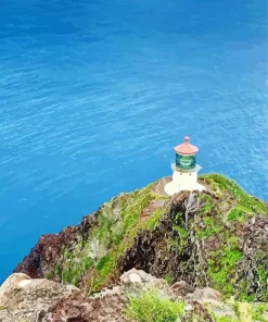 Makapuu Point Lighthouse Trail Diamond Painting
