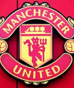 Man United Logo Diamond Painting