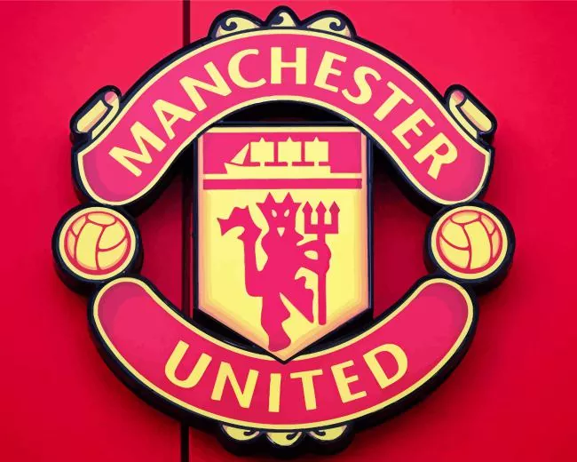 man united logo Diamond Paintings Man United Logo Diamond Painting