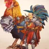 Man With A Rooster Diamond Painting