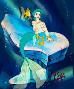 Mermaid Man Diamond Painting