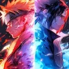Naruto And Sasuke Diamond Painting