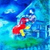 The Lovers Marc Chagall Diamond Painting