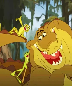 The Princess And The Frog Louis Diamond Painting