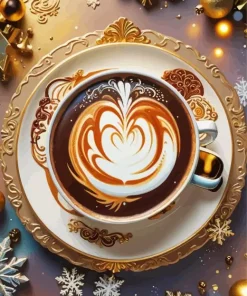 Chocolate Cappuccino Diamond Painting