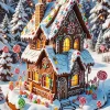 Christmas Candy House Diamond Painting