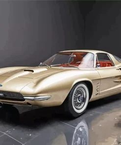 Classic Beige Car Diamond Painting