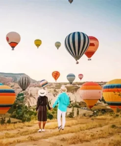 Couple In Cappadocia Diamond Painting