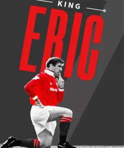 Eric Cantona Manchester United Diamond Painting