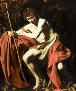 Saint John The Baptist In The Wilderness Diamond Painting