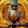 Steampunk Owl Diamond Painting