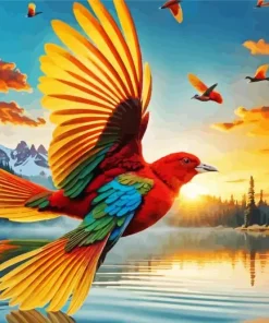 Aesthetic Redhead Art Diamond Painting