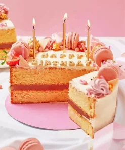 Birthday Cake Diamond Painting