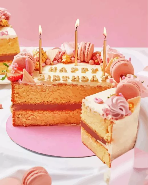 birthday cake Diamond Paintings Birthday Cake Diamond Painting