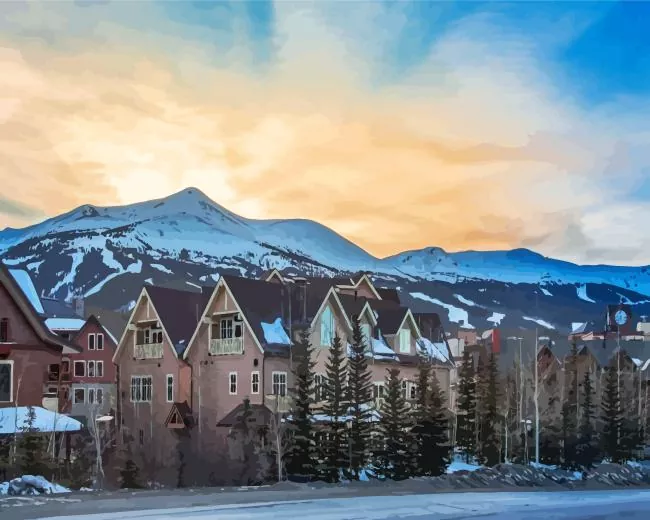 breckenridge town Diamond Paintings Breckenridge Town Diamond Painting