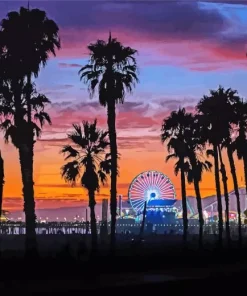 California Santa Monica Diamond Painting