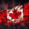 Canada Flag Art Diamond Painting