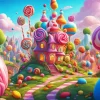 Candy Dream Land Diamond Painting