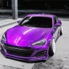 Candy Purple Car Diamond Painting