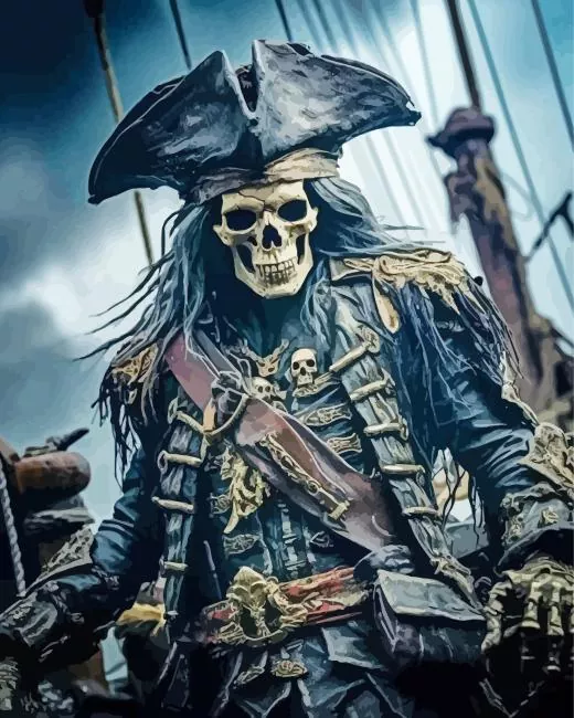 captain skull Diamond Dotz Captain Skull Diamond Painting