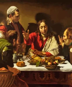 Caravaggio Supper At Emmaus Diamond Painting