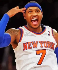 Carmelo Anthony Player Diamond Painting
