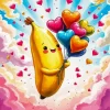 Cartoon Cute Banana Diamond Painting